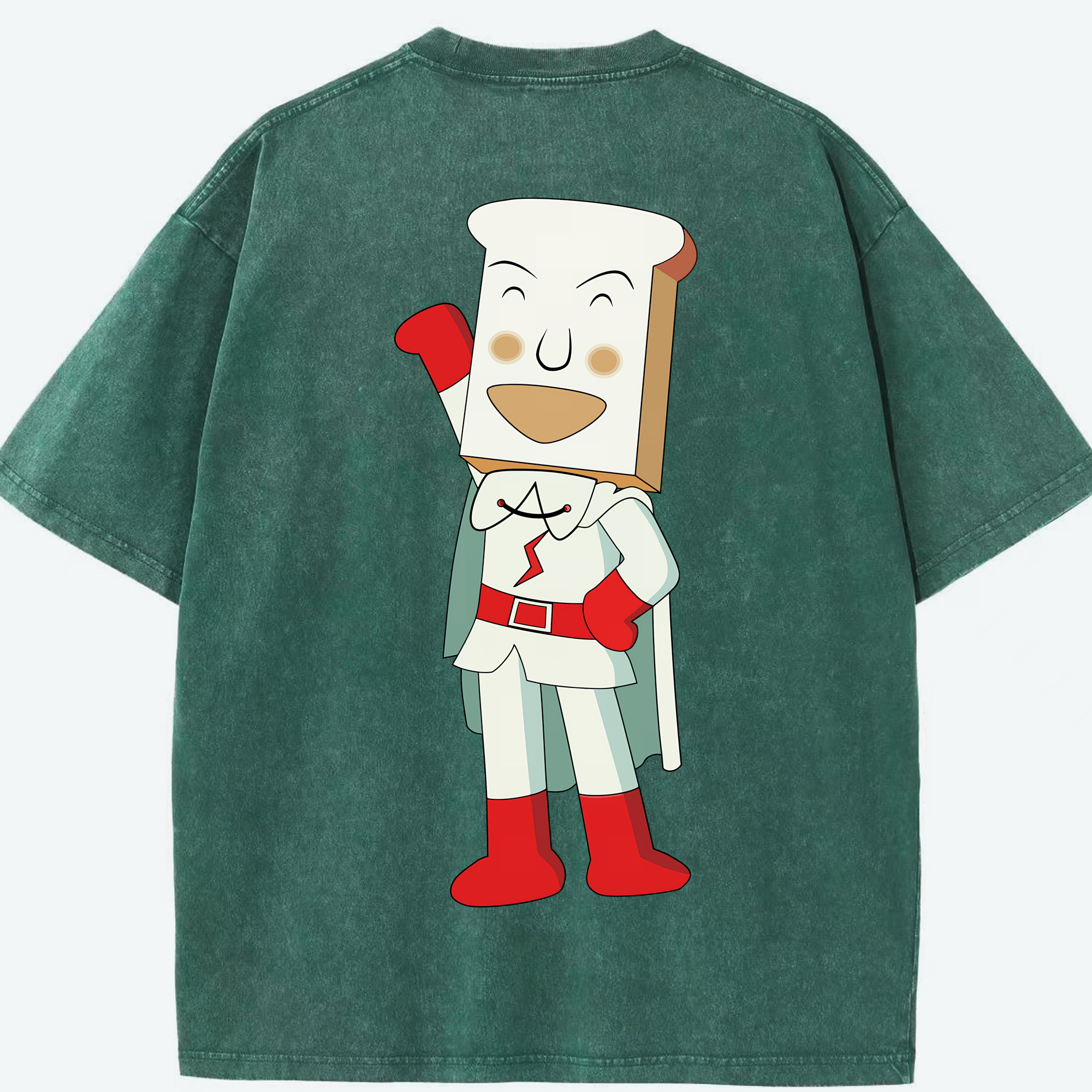 （画像用） アンパンマン Anpanman 綿100% ヴィンテージ風 半袖Tシャツ（背面プリント）